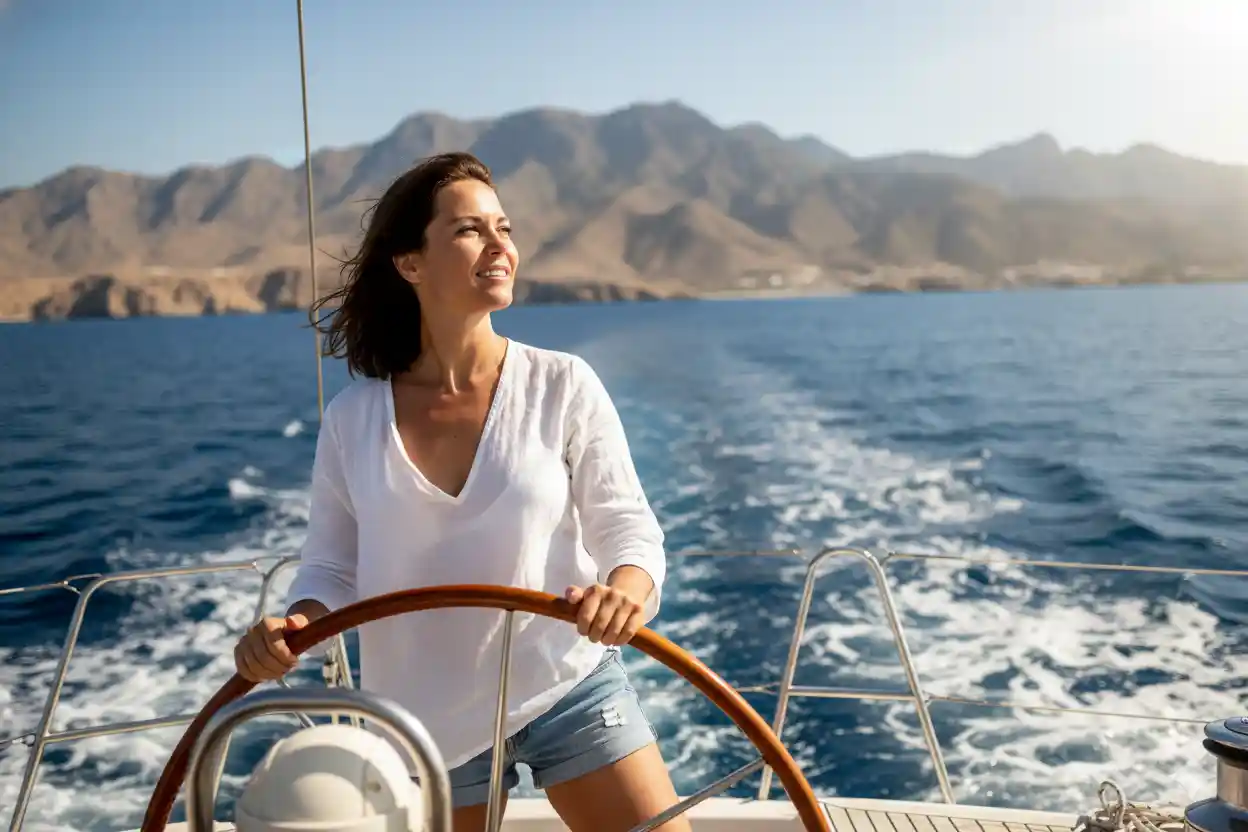 Navegantes en velero sin patrón